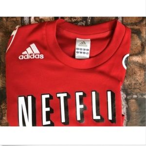 adidas Shirts - Employee Exclusive! Netflix Latin America Adidas S adidas Shirts - Employee Exclusive! Netflix Latin America Adidas S